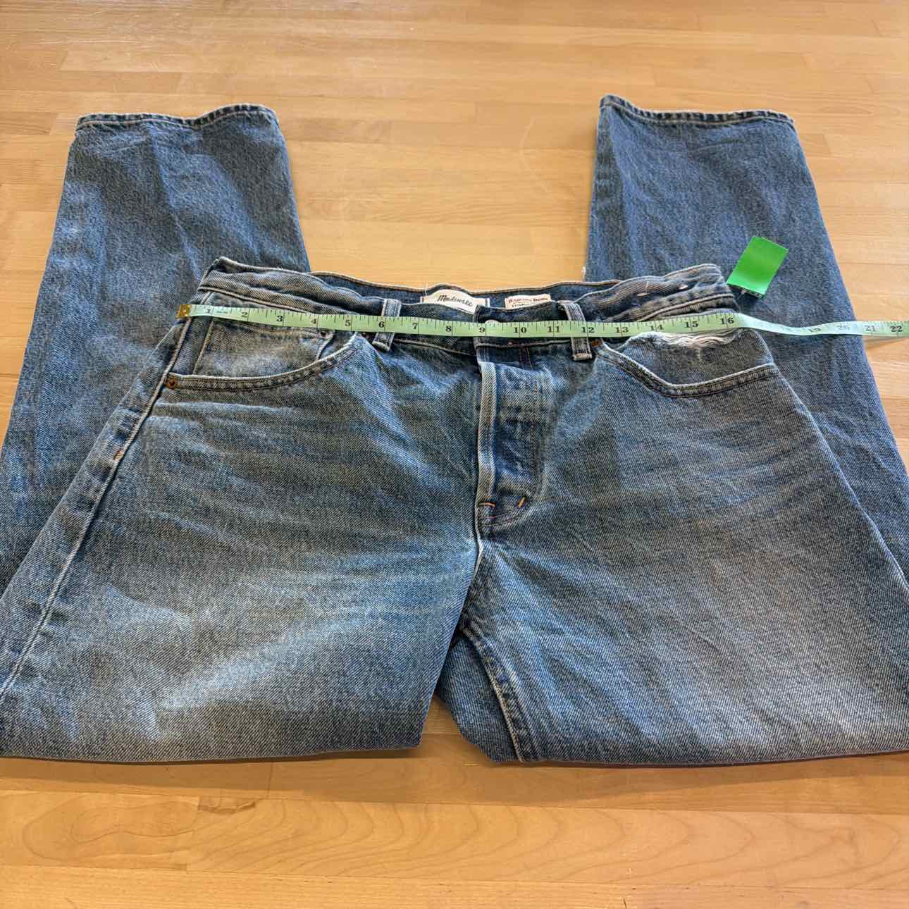 Madewell Size 28 Blue Denim Preloved Jeans
