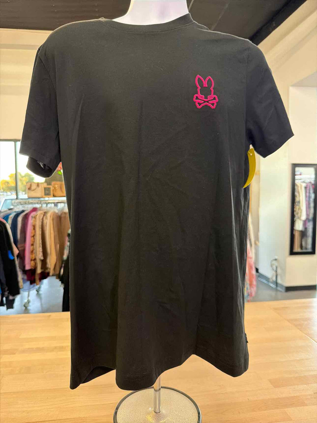 Psycho Bunny Size 5 Black T-shirt