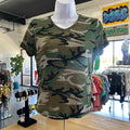 Size XS/S Camo Preloved T-Shirt SS