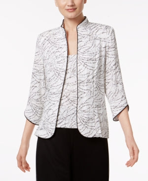 Alex Evenings Printed Jacket