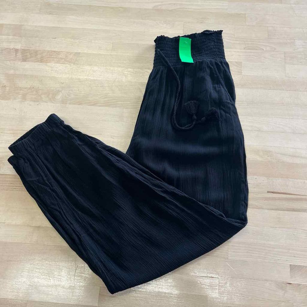 Kingston Grey Juniors' Smocked Jogger Pants - Black
