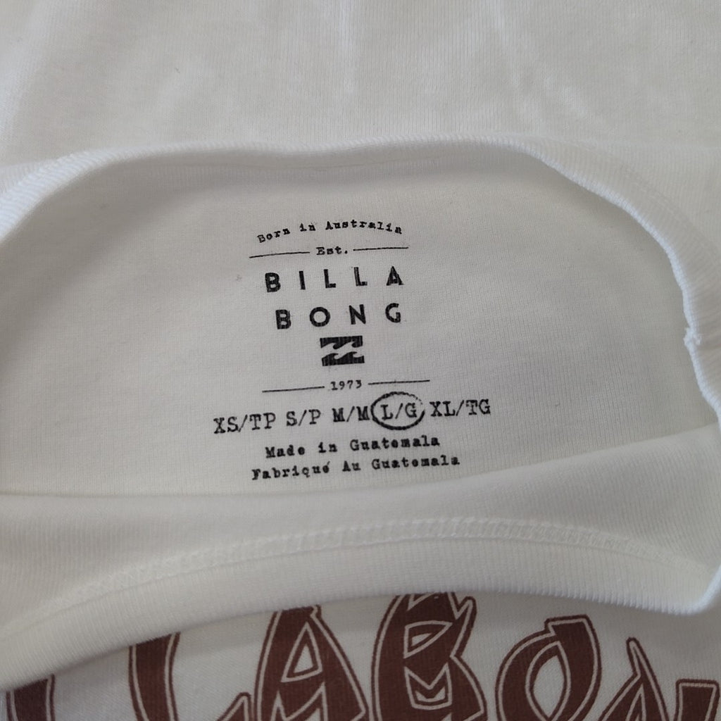 billabong Size L Tahiti Bar Graphic T-Shirt