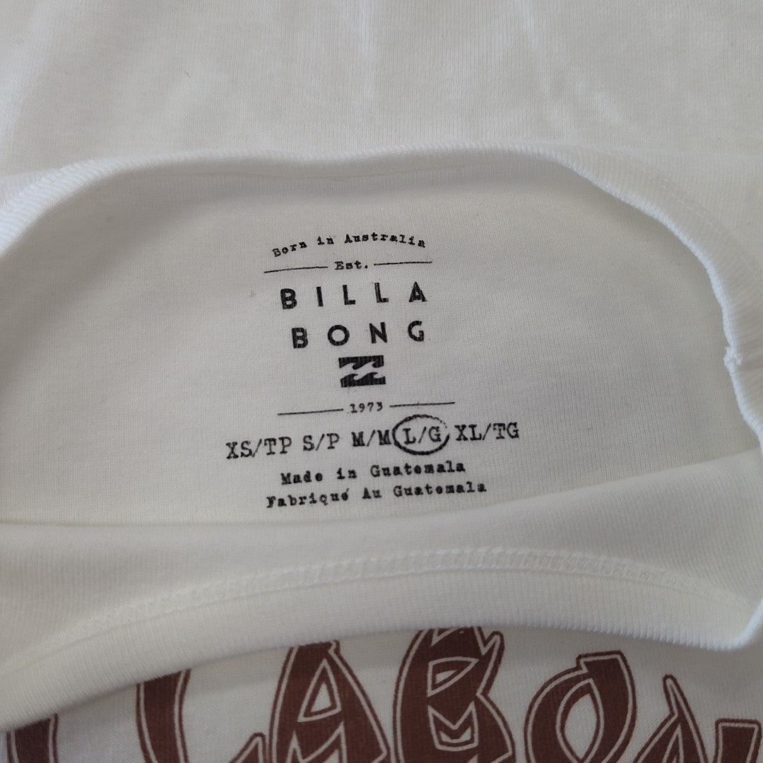 billabong Size L Tahiti Bar Graphic T-Shirt