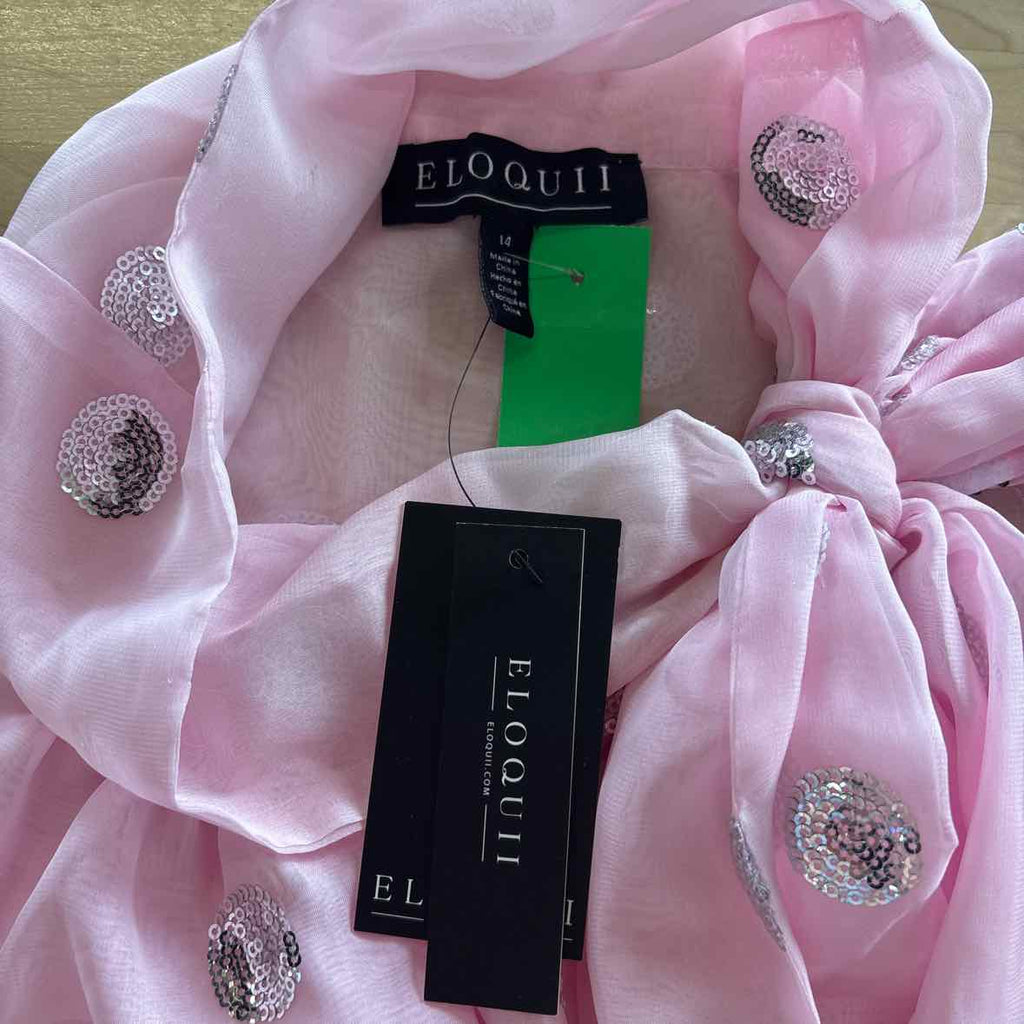 Eloquii Size 14 Pink Preloved Sleeveless
