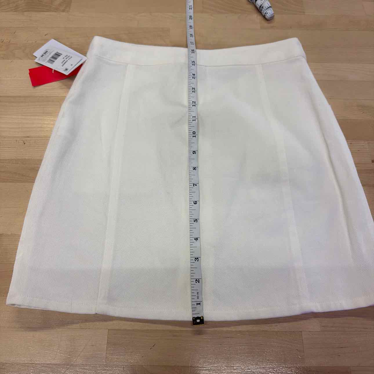 Hurley Juniors' Tracy Button-Front Mini Skirt - White