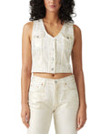 Levi's Size L Levi's Coated Bella Denim Corset Top