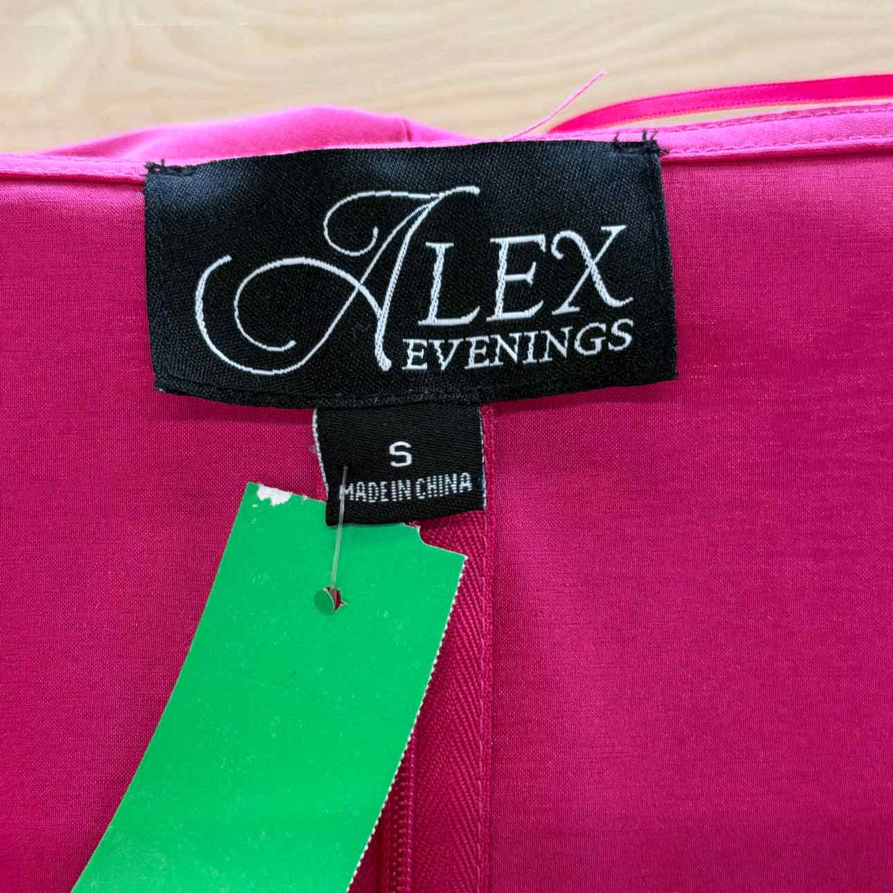Alex Evenings Size S Pink New Blouse LS