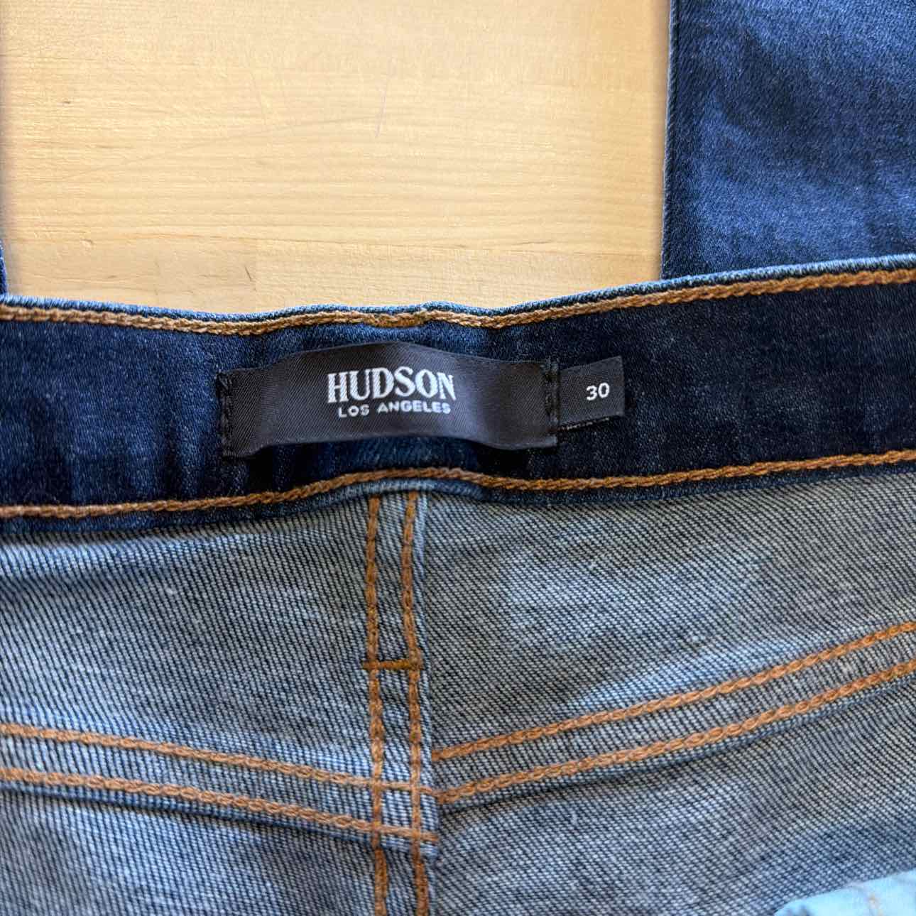 Hudson Size 30 Dark BLue Preloved Jeans