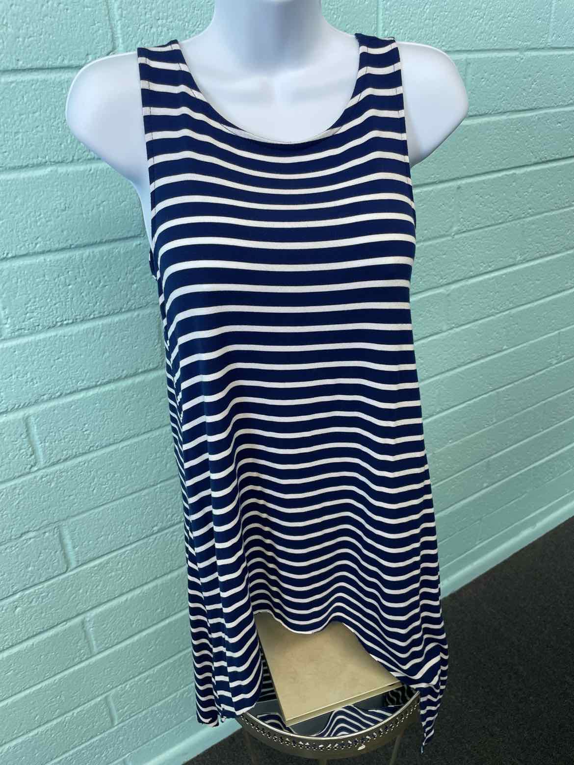 Cupio Size SP Blue White Sleeveless