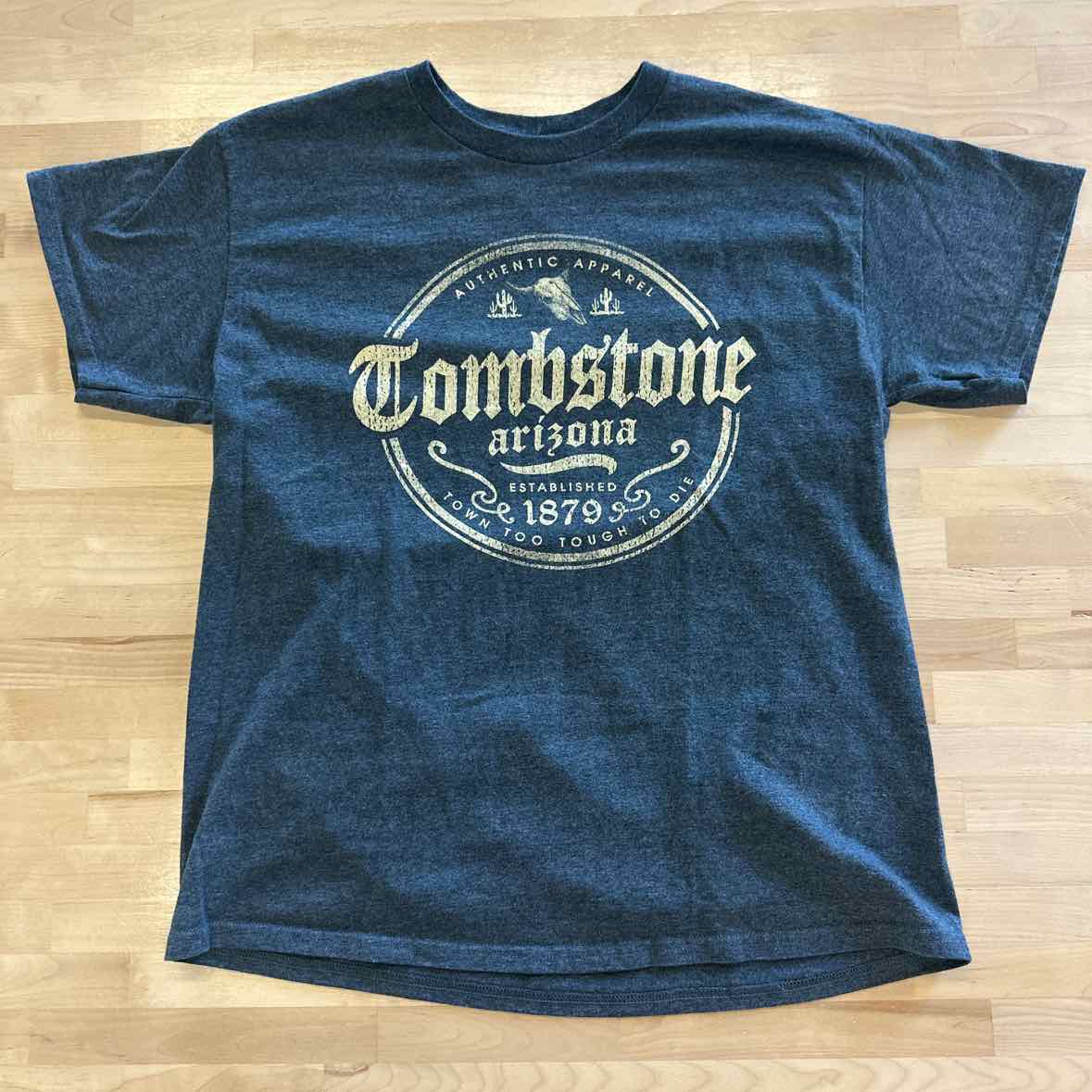 Blue 84 Size L Gray MENS T-shirt