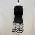 Alberto Makali Size S Black White Preloved Dress
