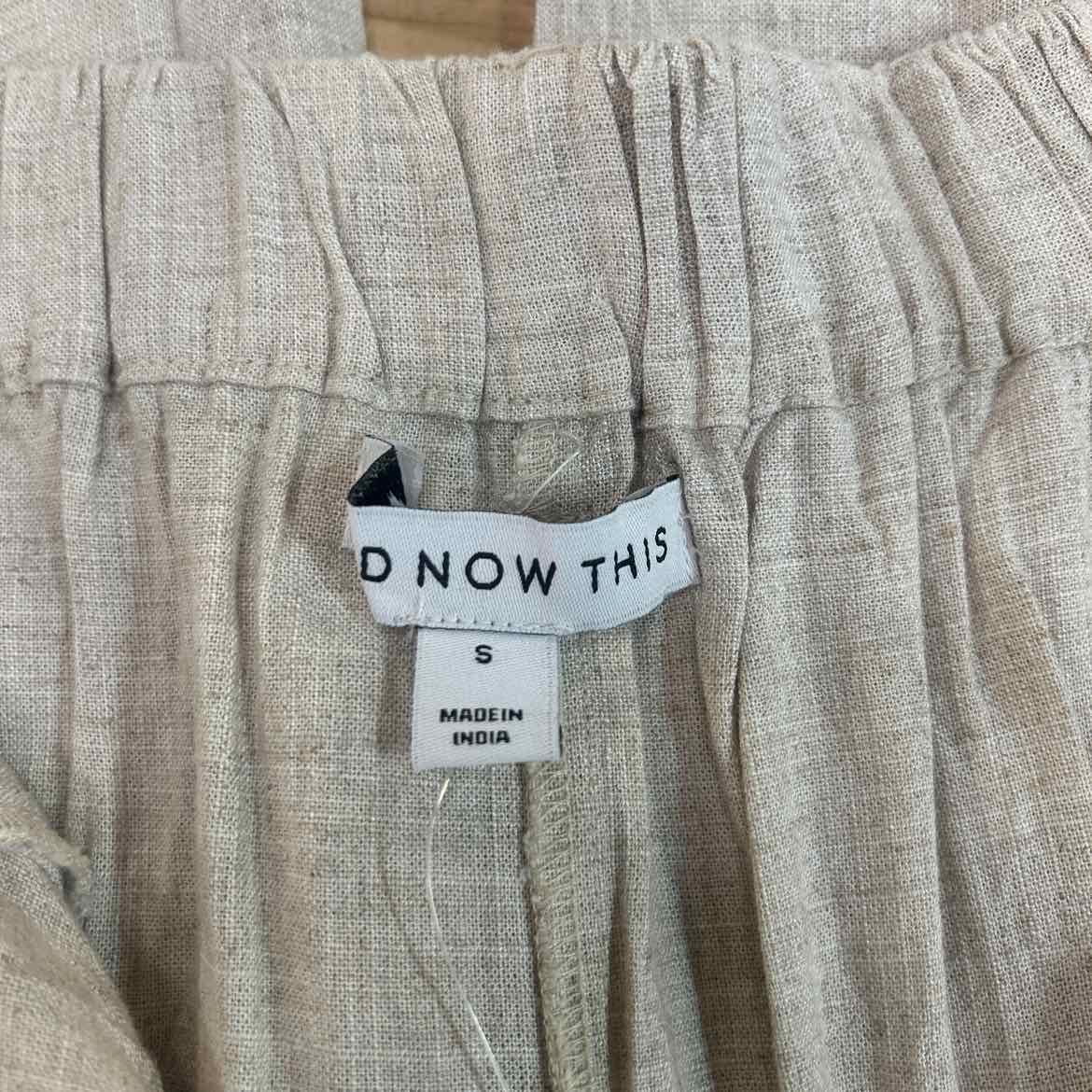 AND NOW THIS Size S Tan New Pants