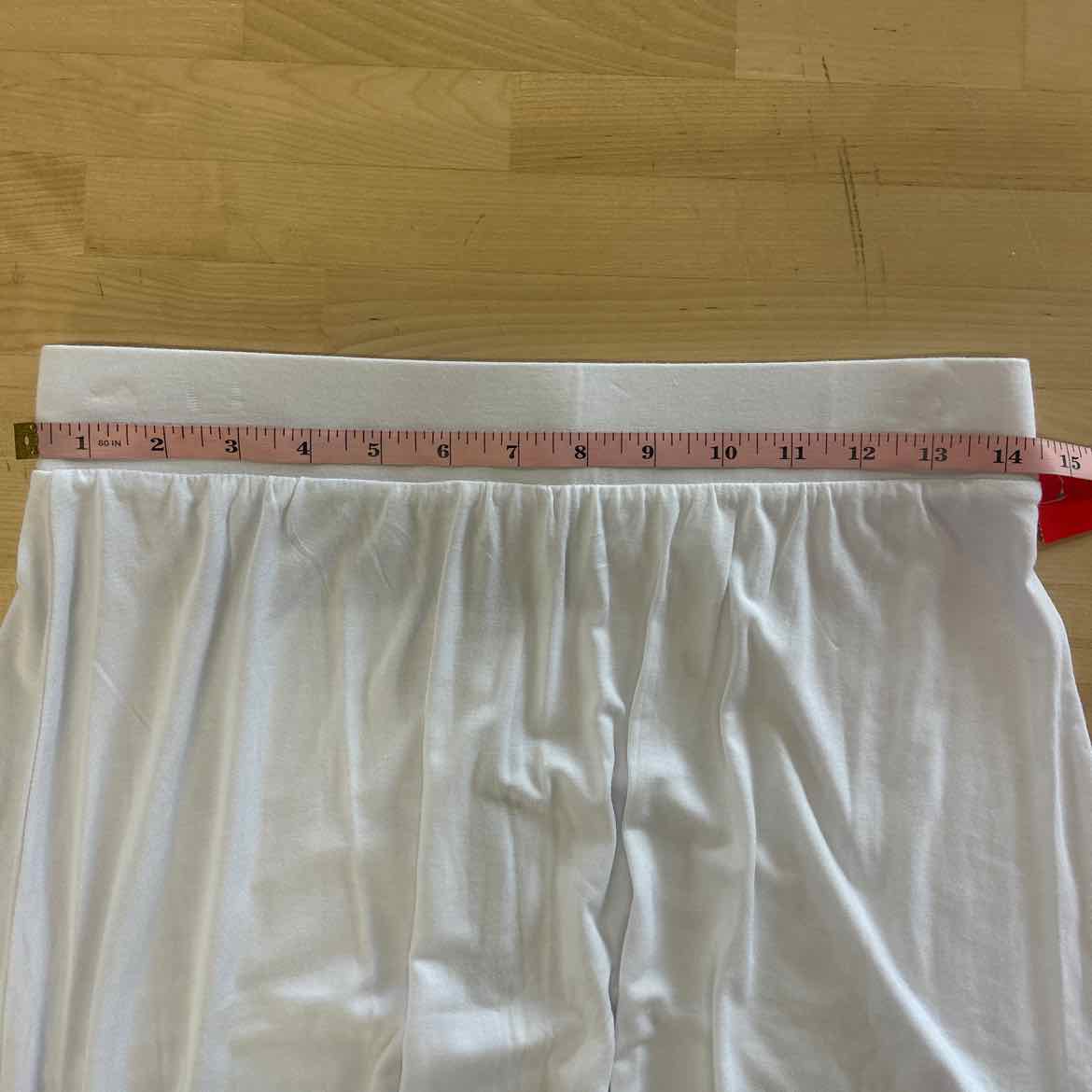 Lock & Love Size L White Preloved Skirt