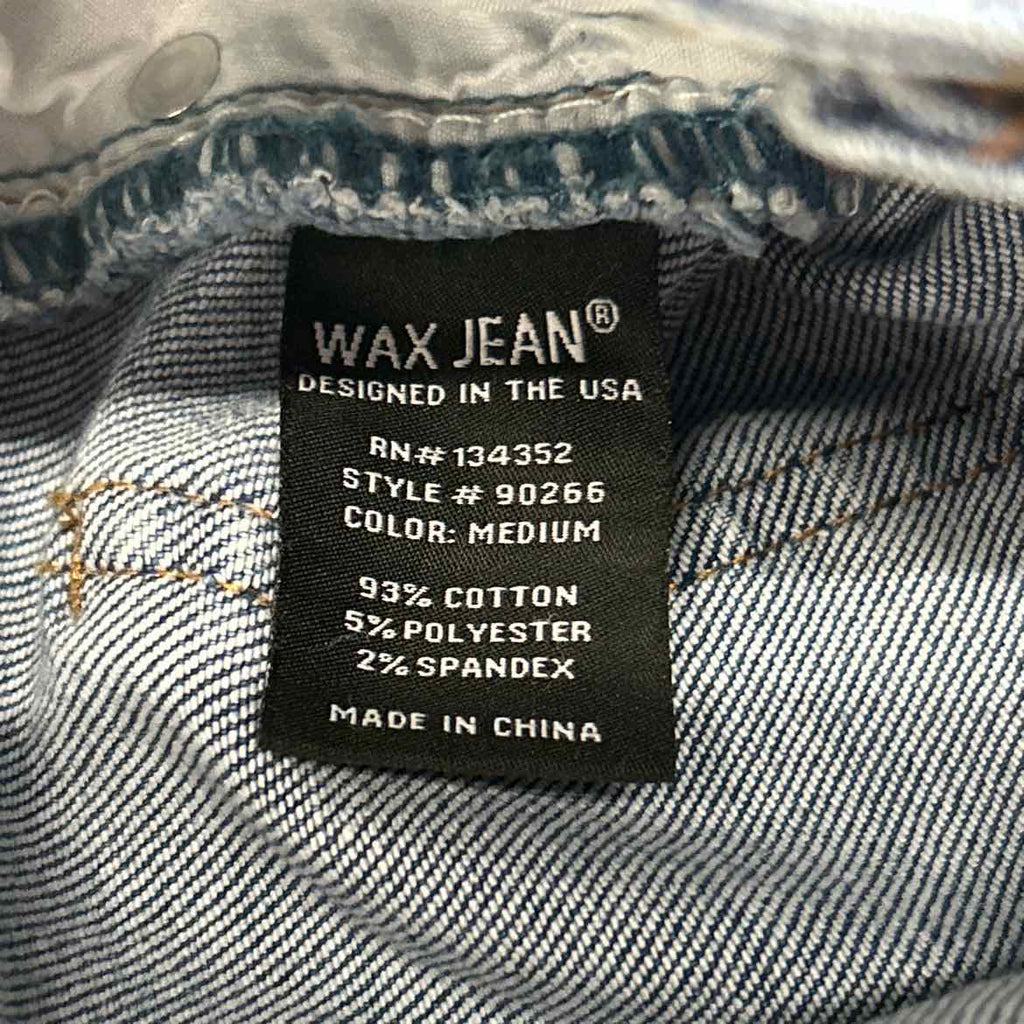Wax Jean Women Size S Blue Denim Preloved Shorts