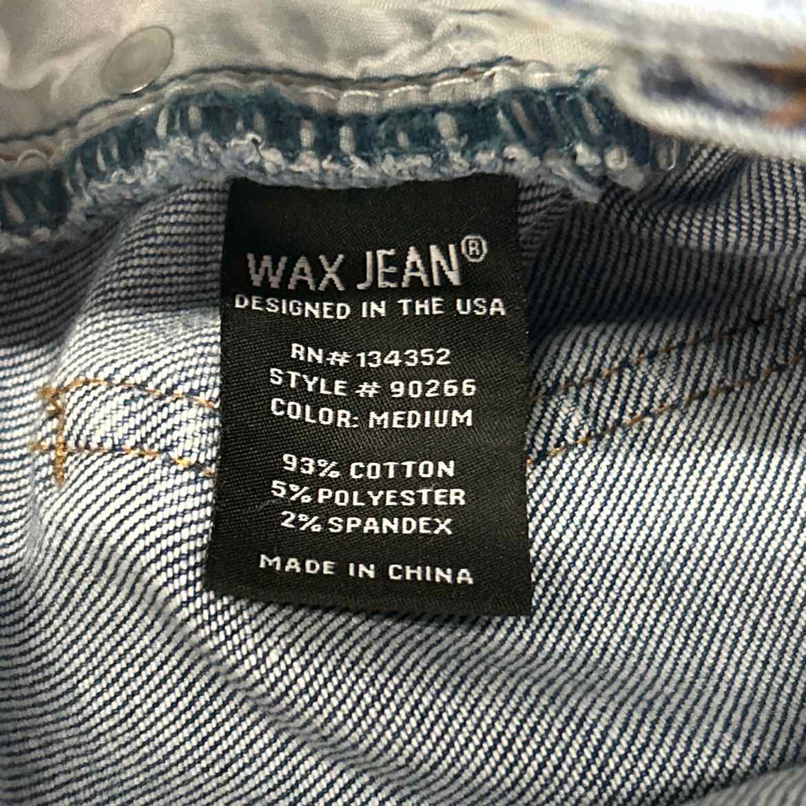 Wax Jean Women Size S Blue Denim Preloved Shorts