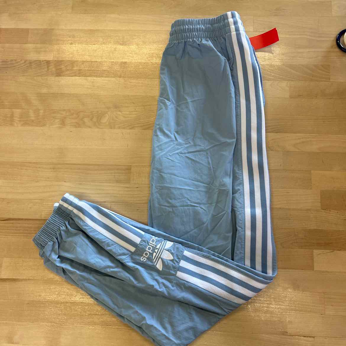 Adidas Size XS Light Blue Preloved Athletic Pants