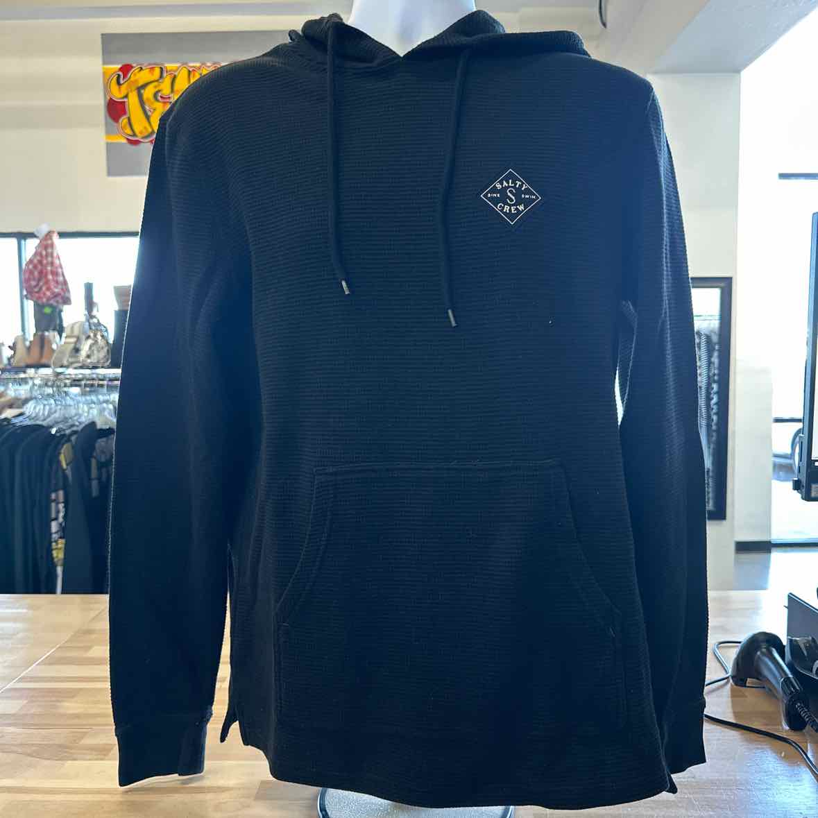 Salty Crew Size M Black MENS Sweater