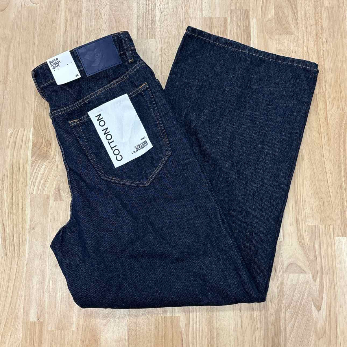 Cotton On Size 32 Men's Super Baggy Jean
