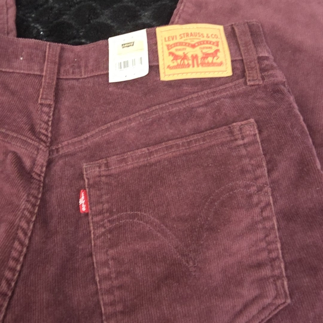 Levi Size 32 Maroon Pants