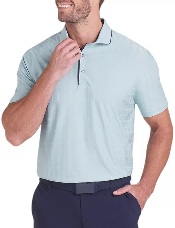 PUMA Men's Jacquard Check Golf Polo
