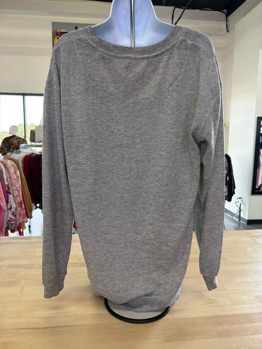 AssortedBrands Size L Gray Long Sleeve