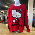 Hello Kitty Size XXL Red Preloved Sweater