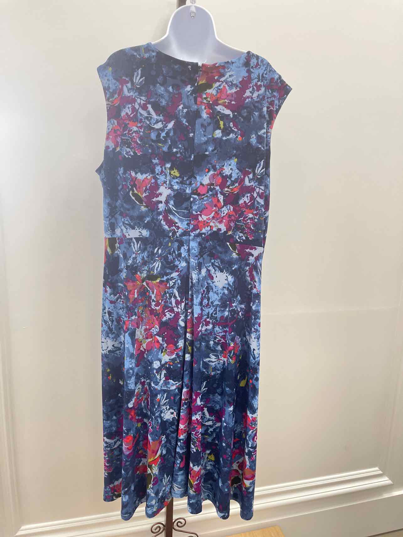 Ralph Lauren Size 20 Blue Purple New Dress