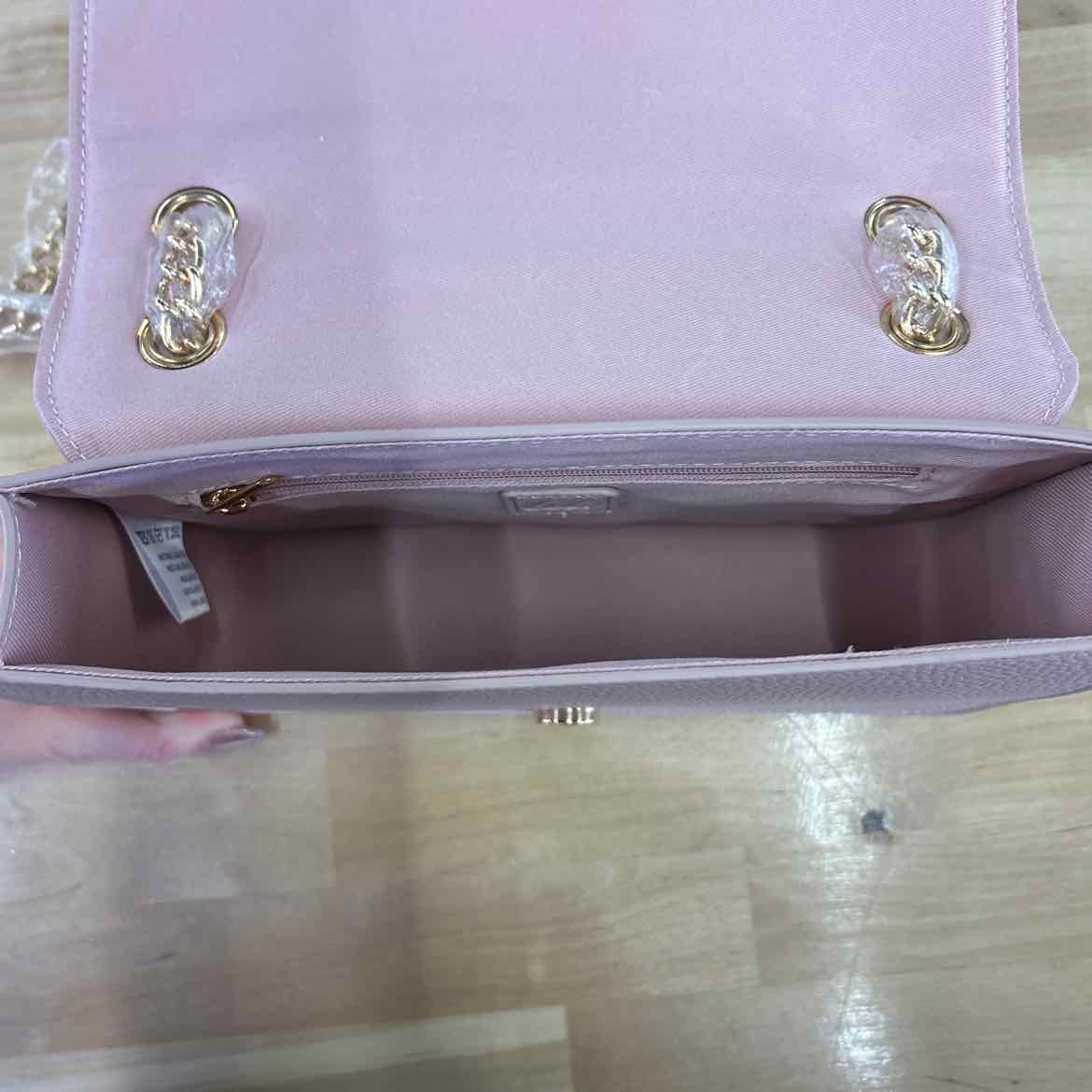 Like Dreams Jane Overlap Bow Crossbody - Blush