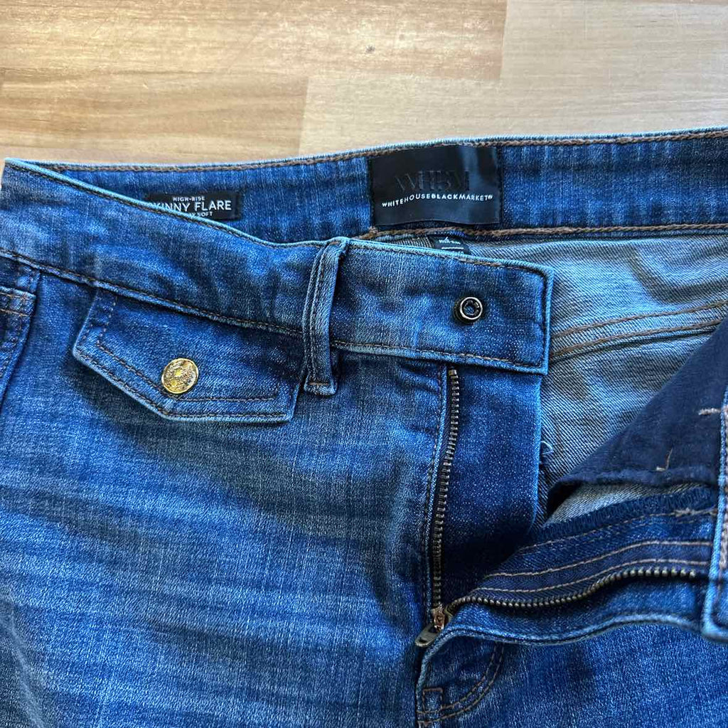 White House Black Market Size 4 Denim Jeans