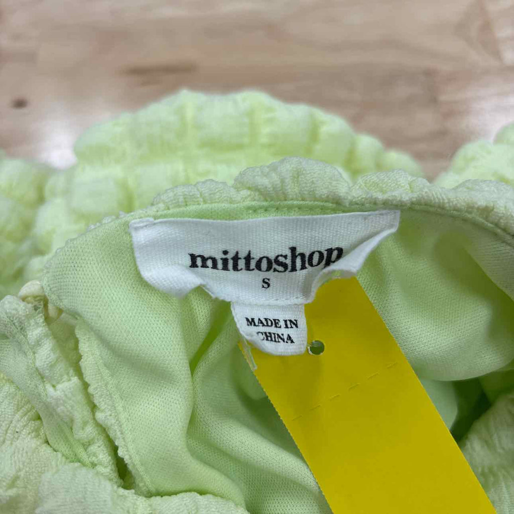 mittoshop Size S Neon green Preloved Blouse SS