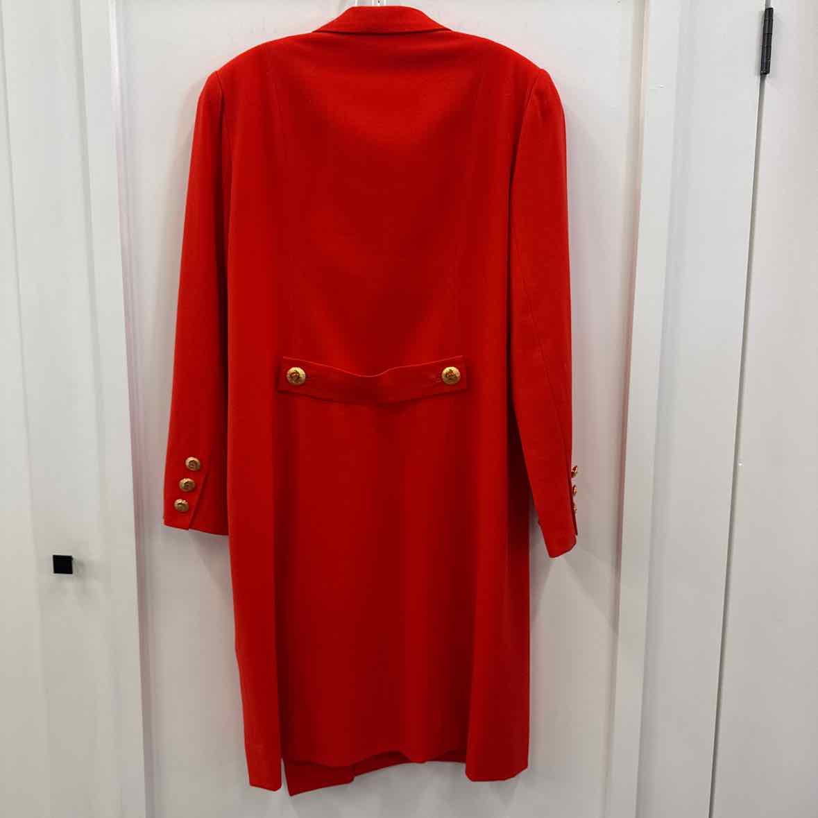 David Hayes Size 14 Orange Coat