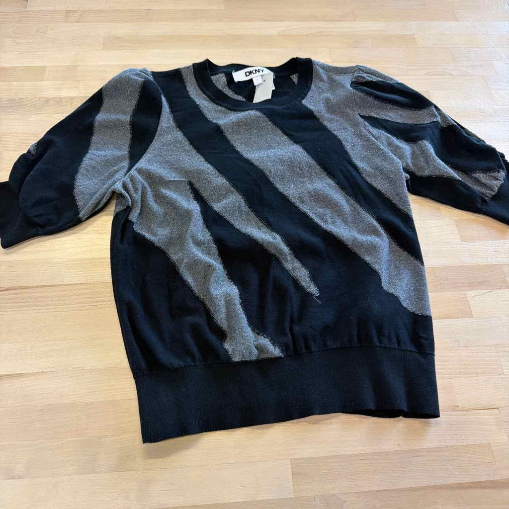 DNKY Size L Black New Long Sleeve