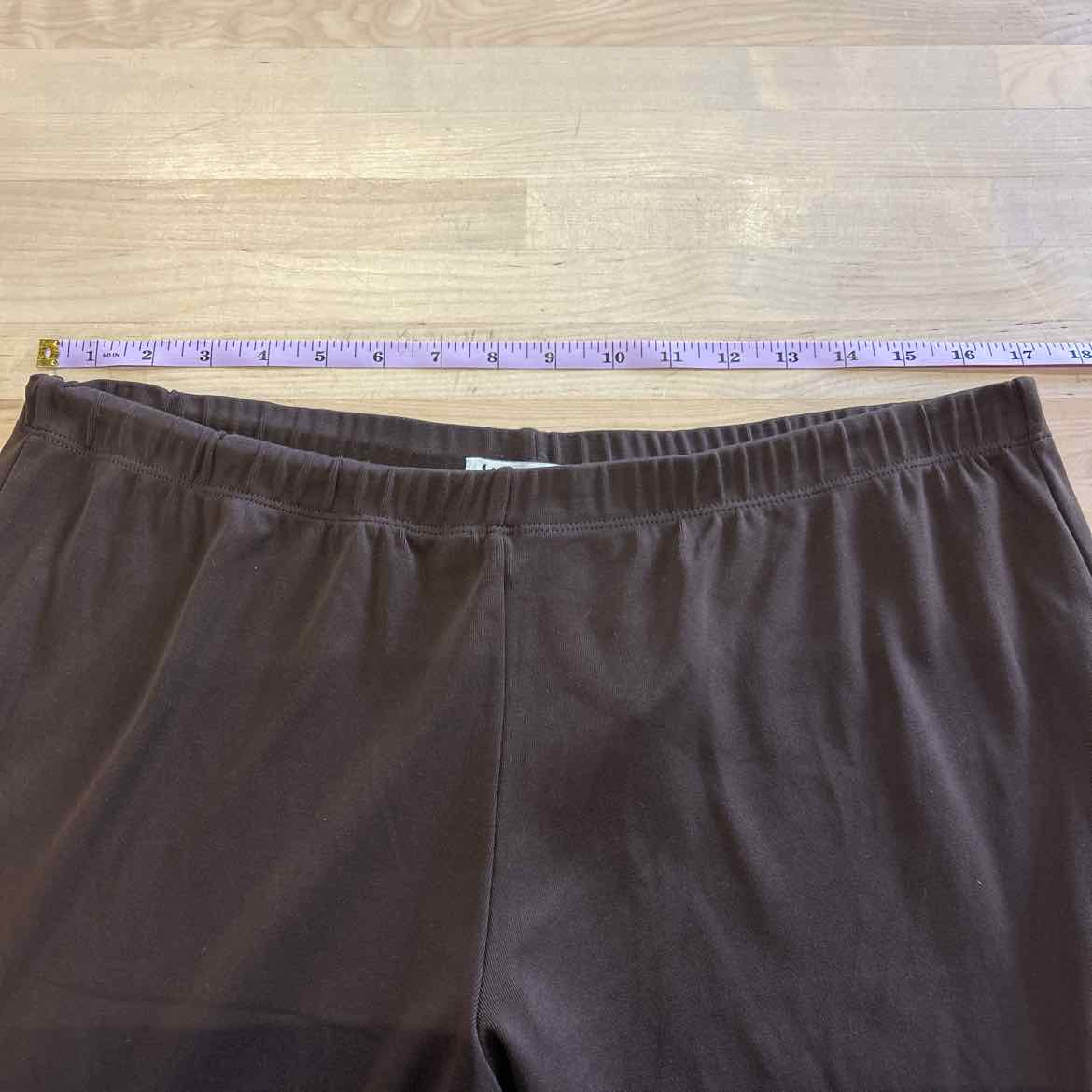 Vikki Vi Size 1X Brown Preloved Leggings