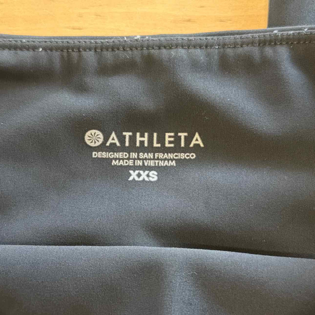 Athleta Size XXS Black Preloved Athletic Pants