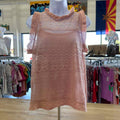 Almost Famous Size XL Pink Lace Preloved Blouse SS