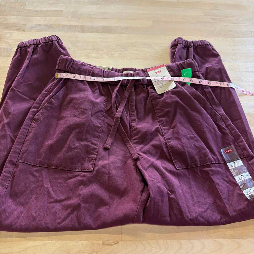 Levi's Women's Mid-Rise Essential Joggers - Merlot