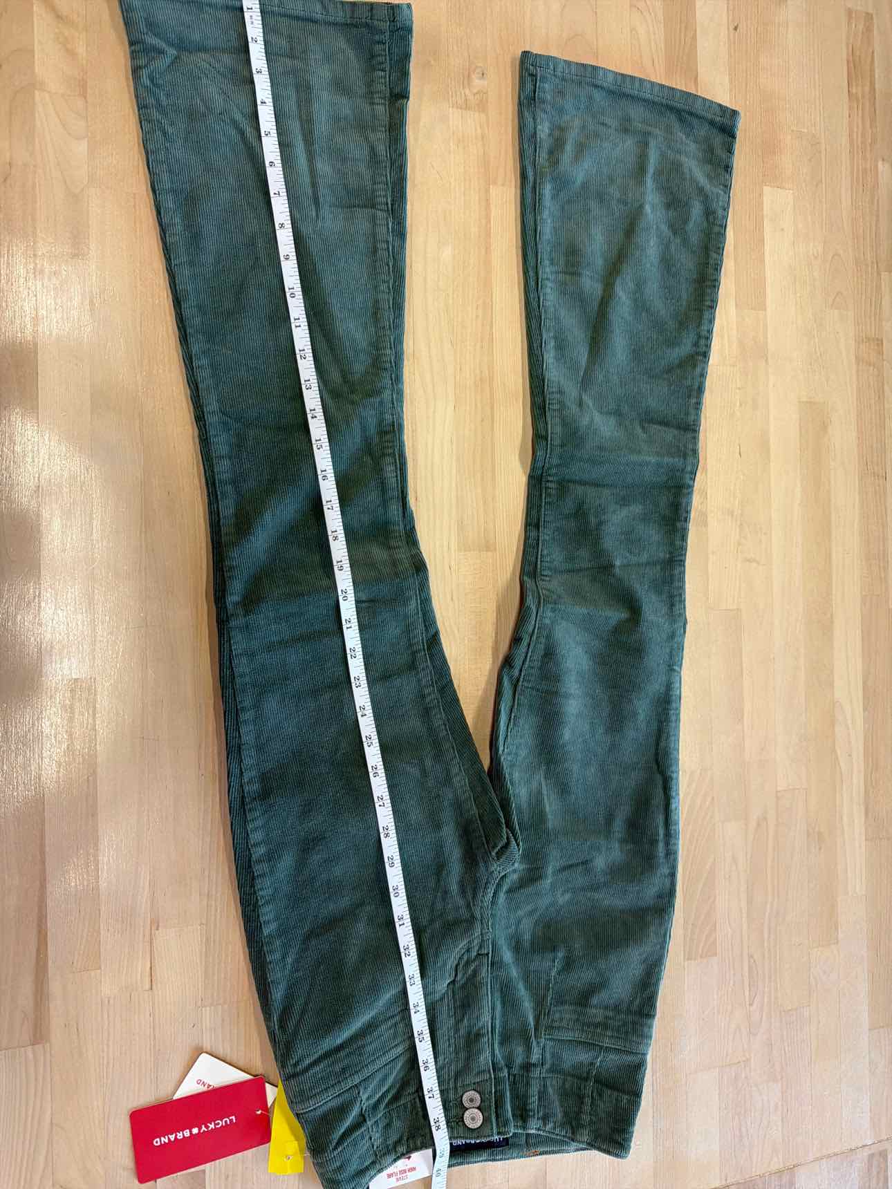 Lucky Brand Size 00 Green New Pants