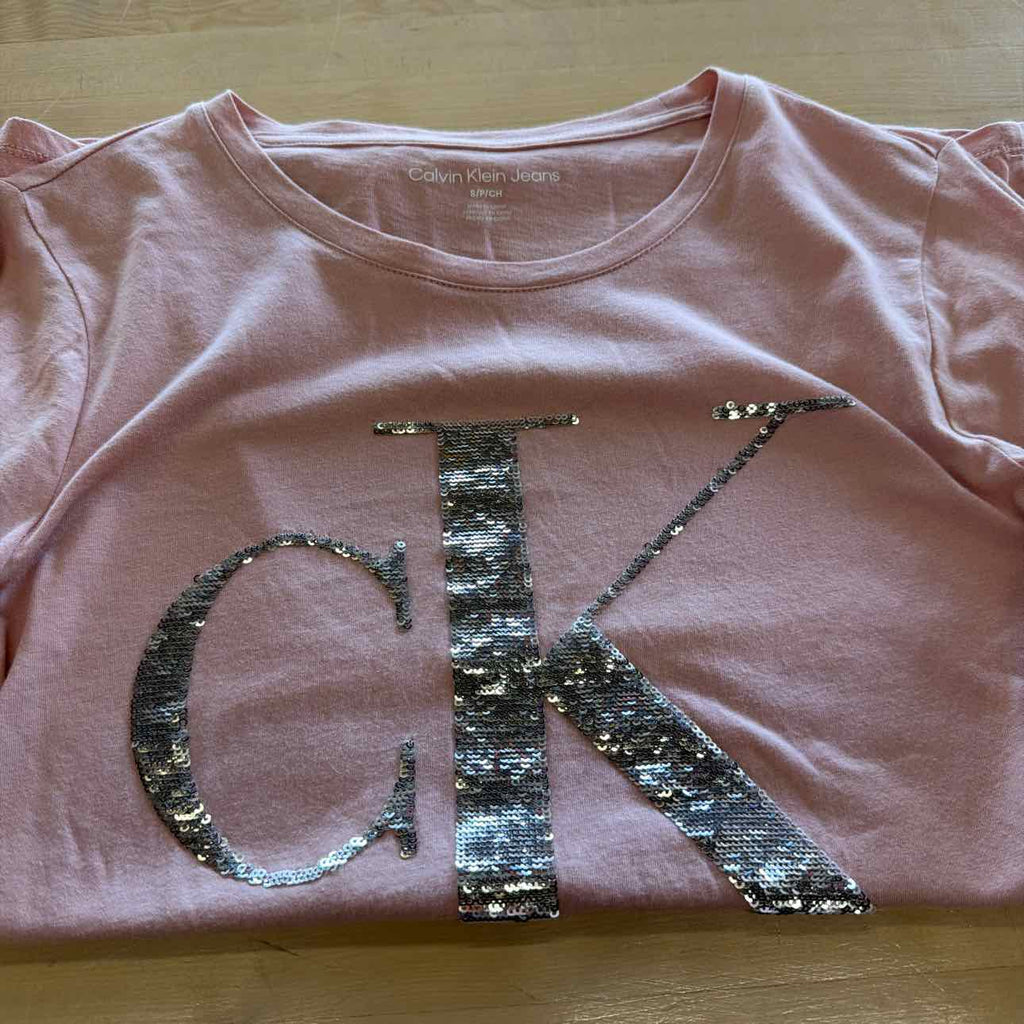 Calvin Klein Jeans Size S Pink Preloved Longsleeve