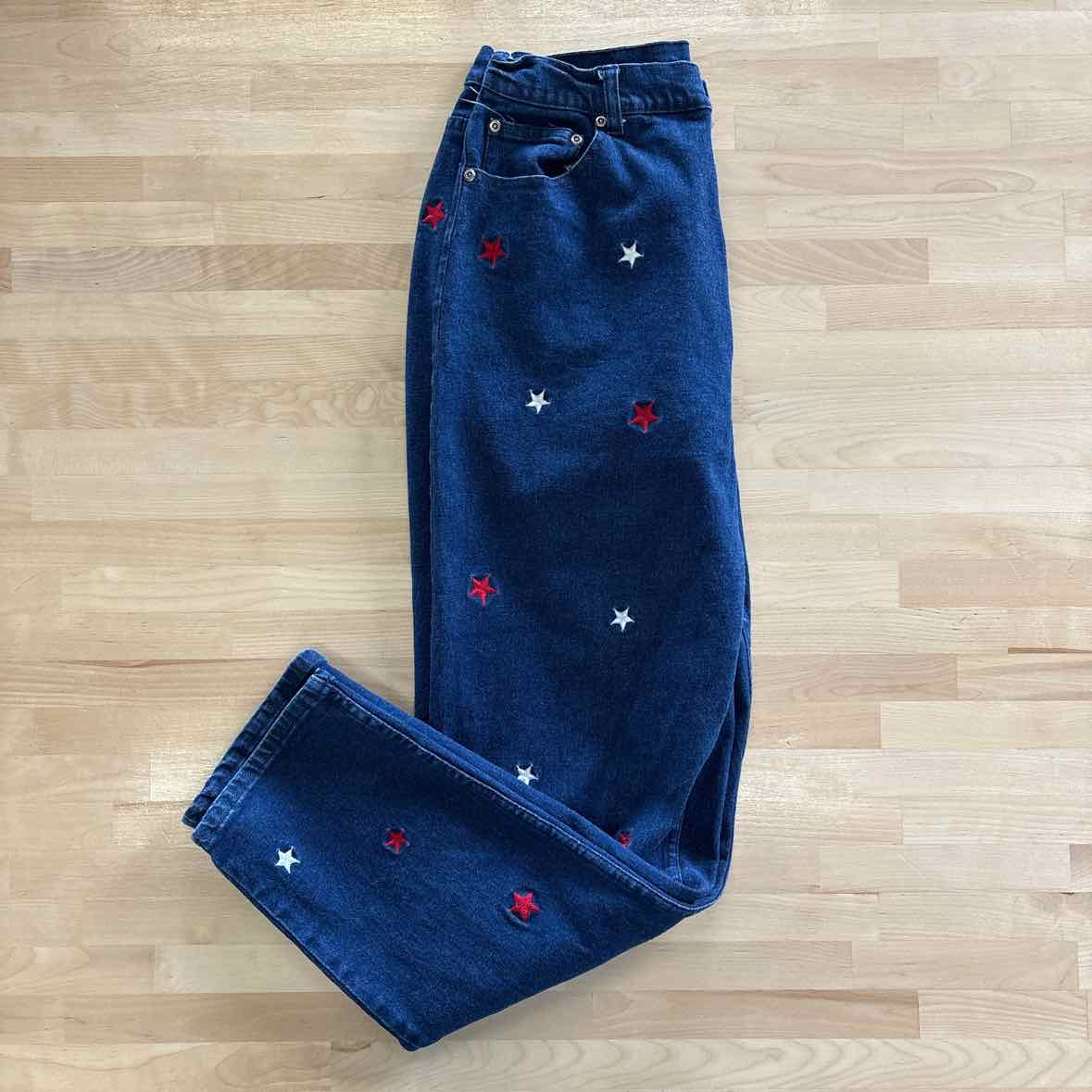 Quacker Factory Size 14 Blue Jeans
