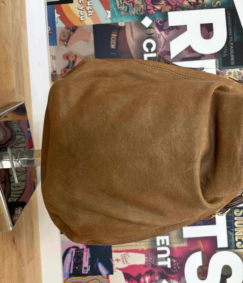 Michael Kors Tan Leather Preloved Handbag
