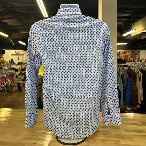 1 Like No Other Size M Blue Preloved MENS Button Down Shirt