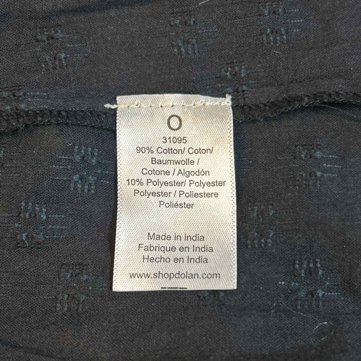 ACOA Size M Black Preloved Blouse SS