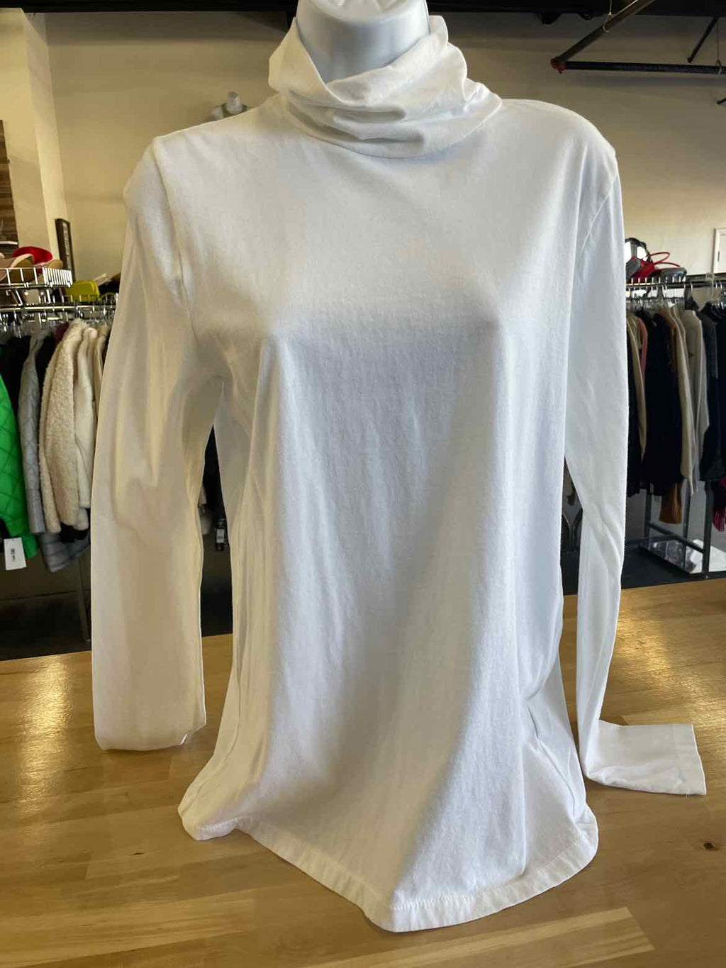 J. Crew Size M White Turtleneck