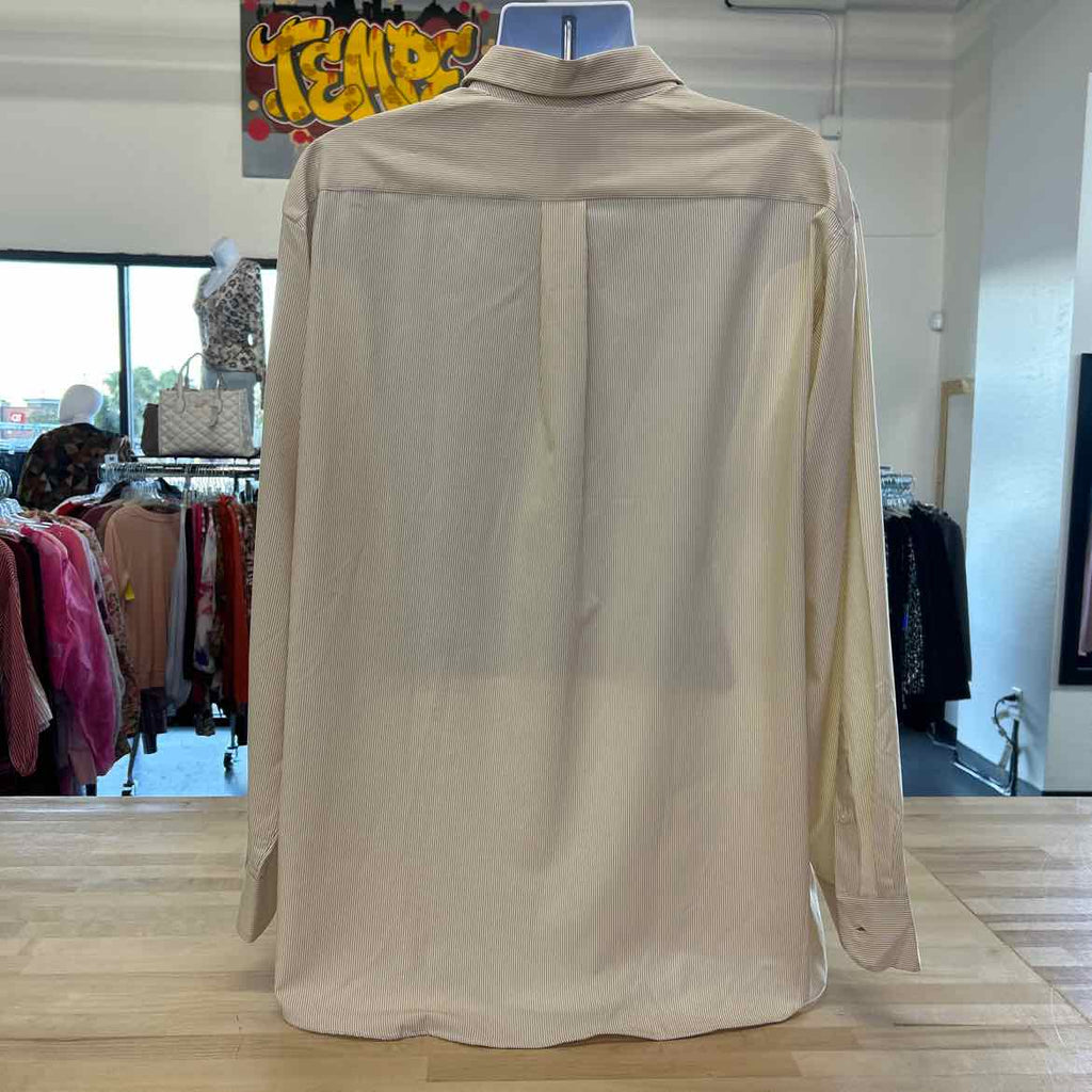 Club Room Mens Fine Stripe Button Down Dress Shirt