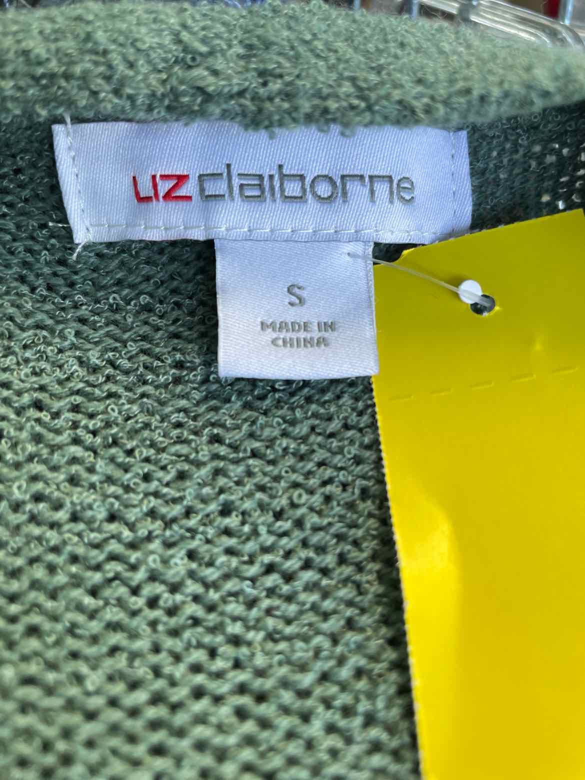 Liz Claiborne Size S Green Duster