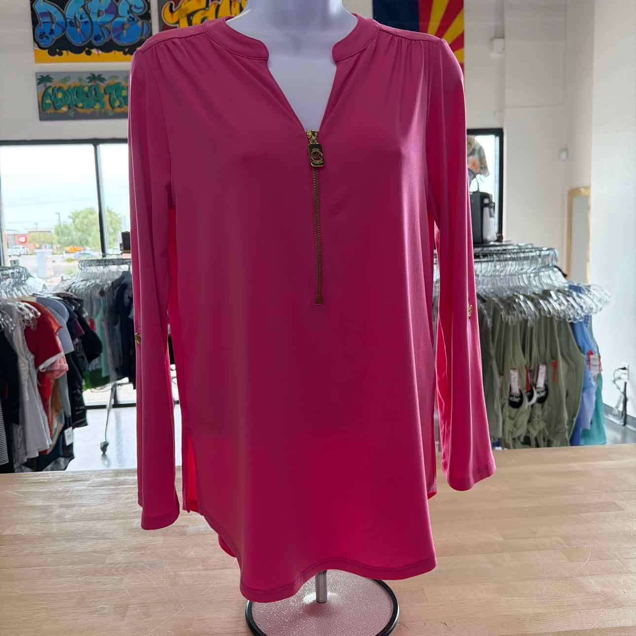 Michael Kors Size S Pink Preloved Blouse LS