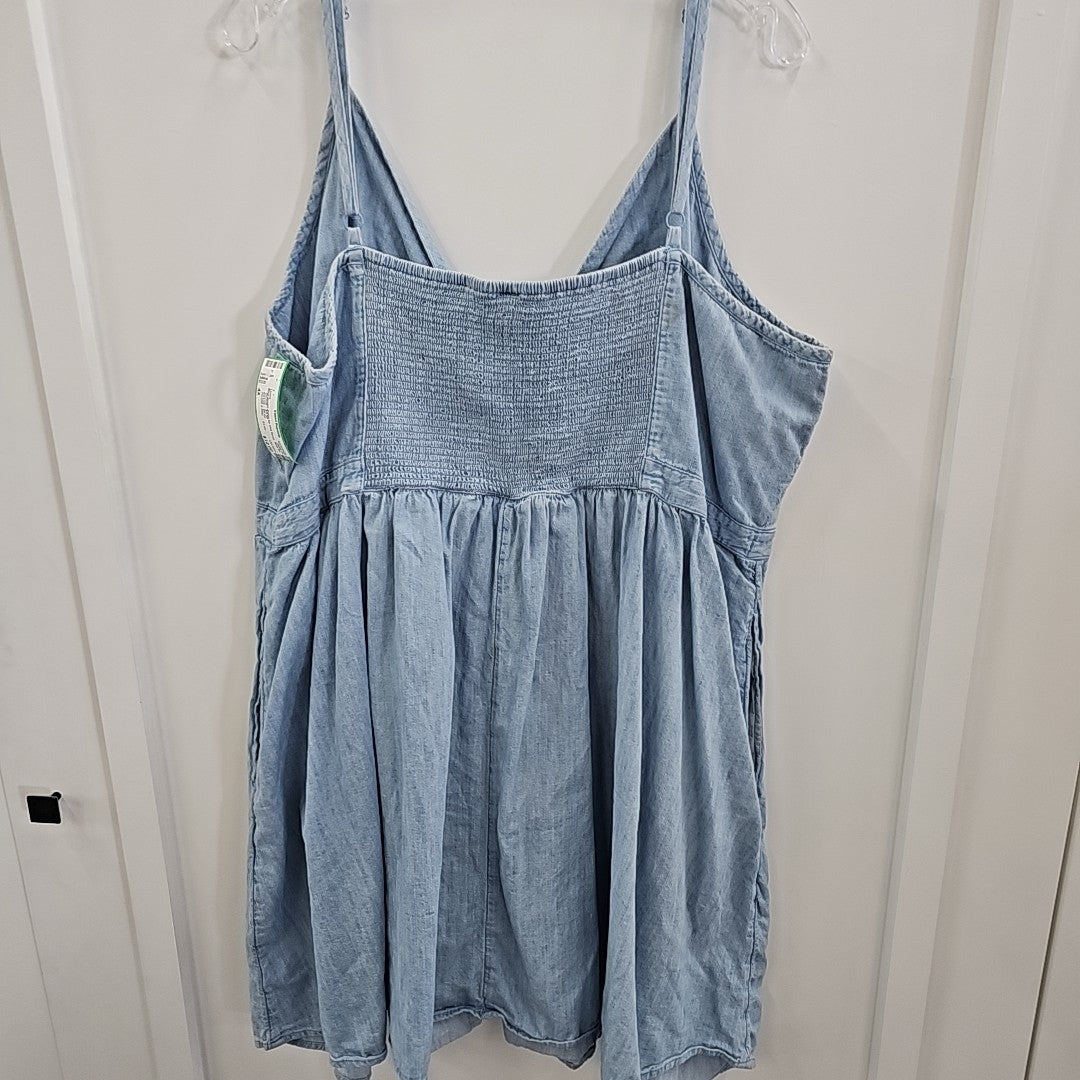 Old Navy Size 4X Blue Preloved Dress