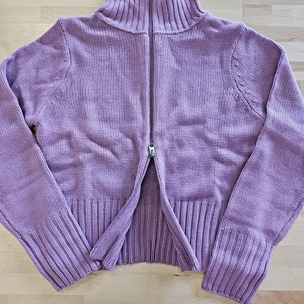 hooked up Size M Purple Knit New Sweater