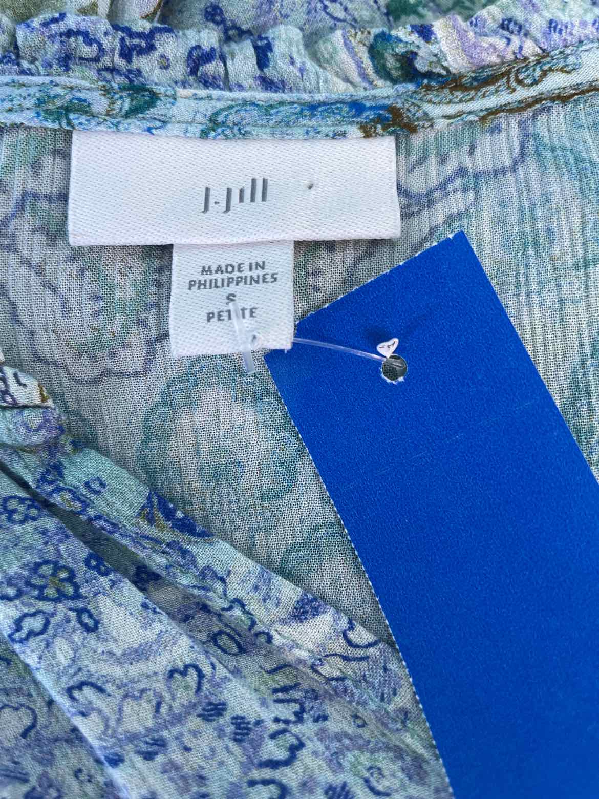 J Jill Size S Blue green Blouse