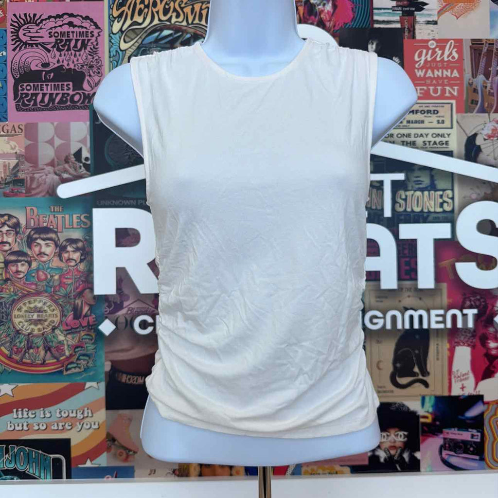Levi's Size XS Crystal Ruched Top